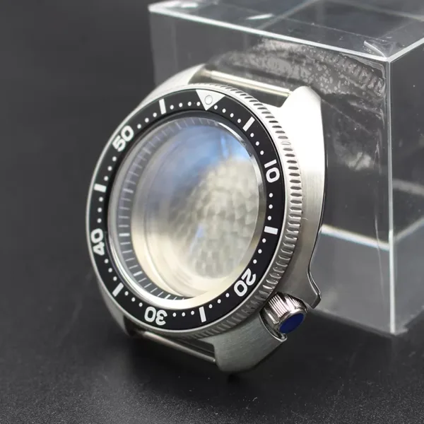 44mm Stainless Steel Men's Watch Case Mod SKX - Image 37