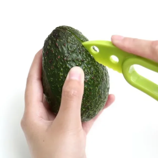 3-in-1 Avocado Slicer and Corer Tool - Image 3