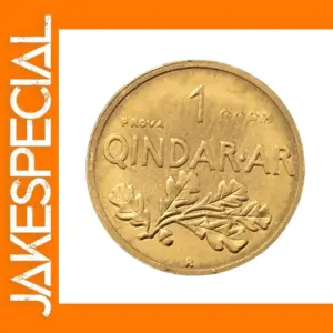 1935 Albania 1 Qindar Replica Coin