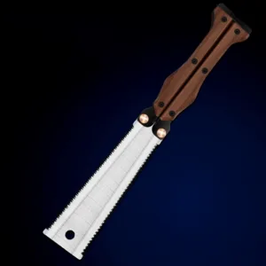 AIRAJ 12 Inch Folding Garden Saw with Wood Handle