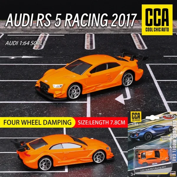 1:64 Scale Audi RS 5 Racing Model Car