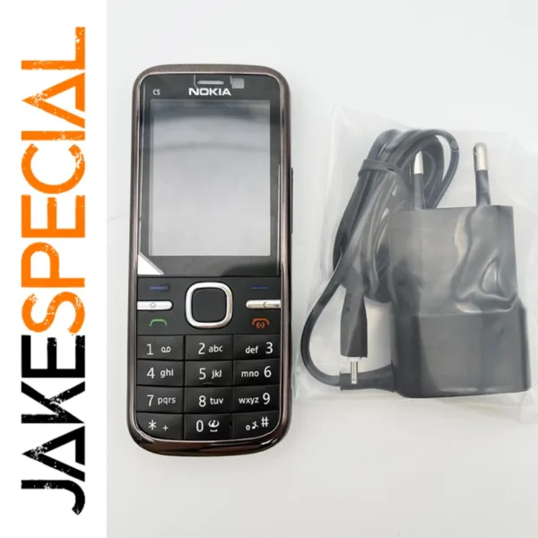 Nokia C5 Unlocked Smartphone with Symbian S60 OS