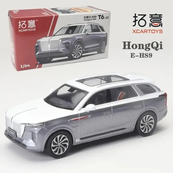 1/64 Hongqi E-HS9 Diecast Model Car Toy