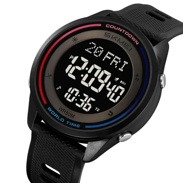 Waterproof Digital Sports Watch for Adventurers