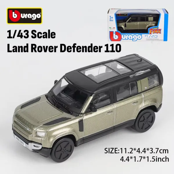 Bburago 1:43 Scale Land Rover Defender 110