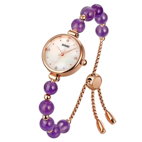 Fashionable Women's Quartz Watch with Thin Strap