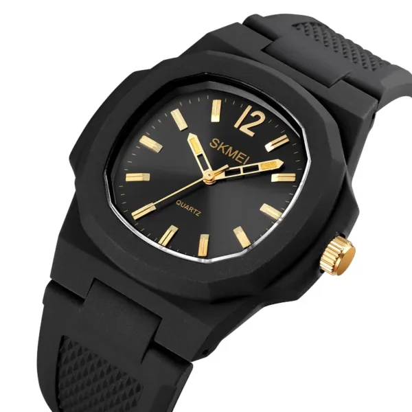 Men's Waterproof Sports Watch with Silicone Strap