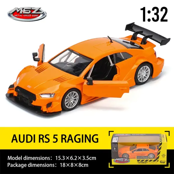 MSZ 1:32 Audi RS 5 Diecast Model Car