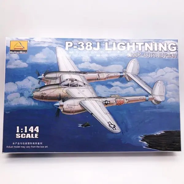 1:144 Scale P-38J Lightning Model Kit