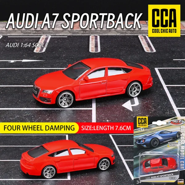 1:64 Scale Audi A7 Sportback Diecast Model