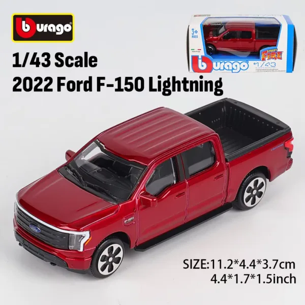 Bburago 1:43 Scale Ford F-150 Lightning Model