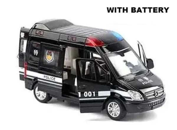 1:32 Ambulance Diecast Model with Sound Light - Image 8