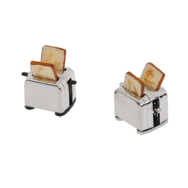 Miniature Dollhouse Bread Machine Model Toy - Image 5