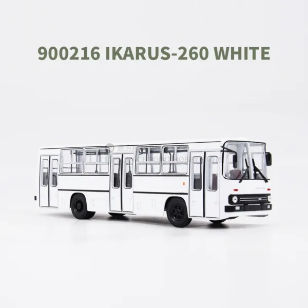 1:43 Scale Die Cast Ikarus 260 Bus Model - Image 8