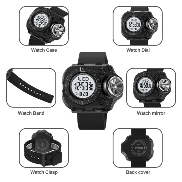 Waterproof Digital Sports Watch for Men - Image 5