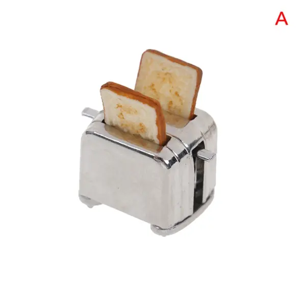 Miniature Dollhouse Bread Machine Model Toy - Image 8