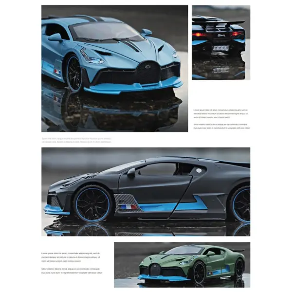 1:32 Alloy Bugatti DIVO Diecast Car Model - Image 5