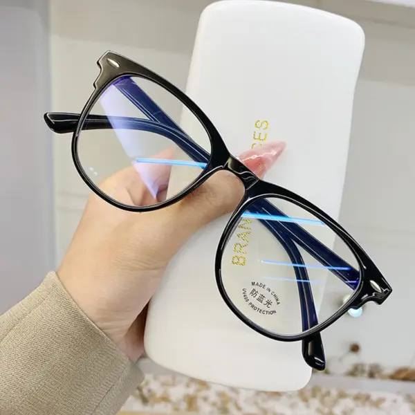 Transparent Round Computer Glasses for Unisex - Image 8