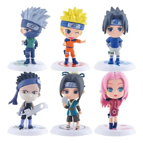 Naruto Shippuden Action Figures Set of 6 - Image 2