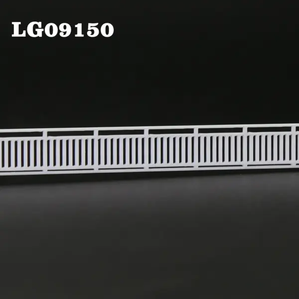 1 Meter N Scale White Model Fence Set - Image 9