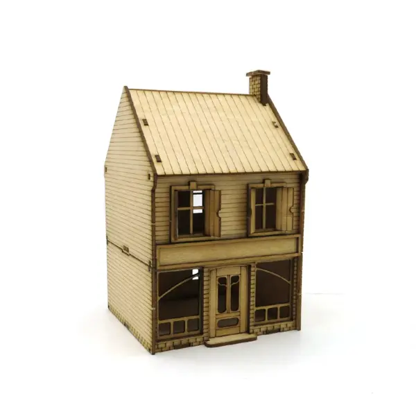 1/72 European Store Wooden Model Kit - Image 4