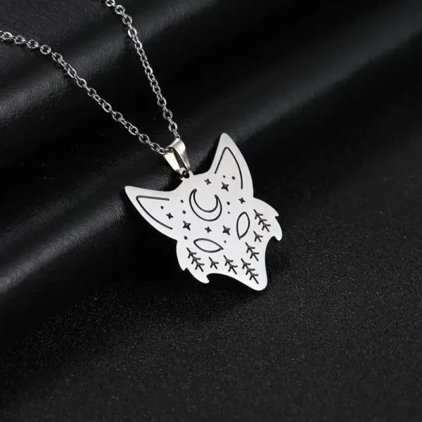 Stainless Steel Animal Pendant Necklace - Image 3