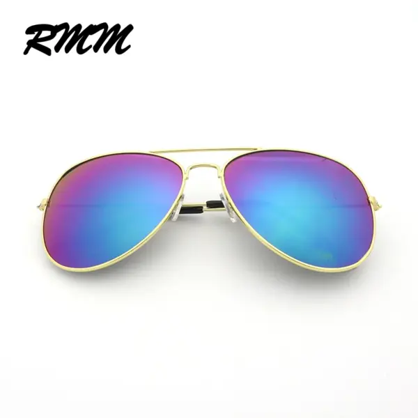 Unisex RMM Vintage Pilot Sunglasses - Image 7