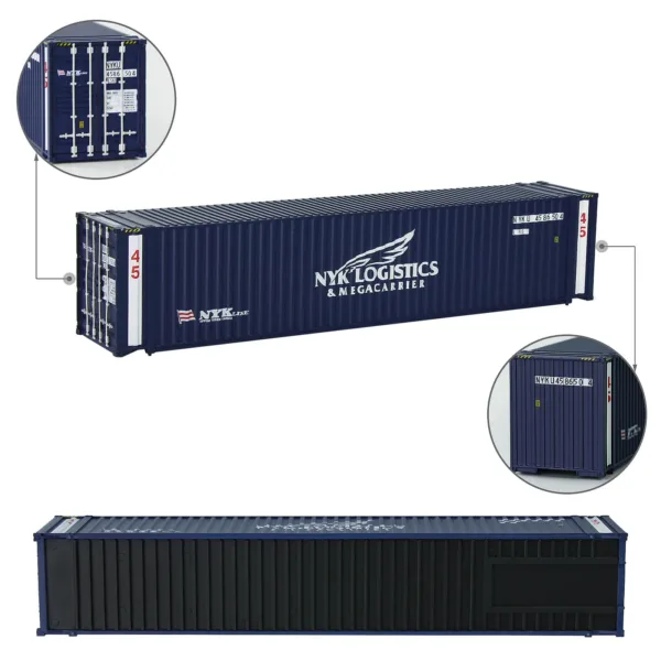 HO Scale 1:87 45ft Model Shipping Container - Image 8