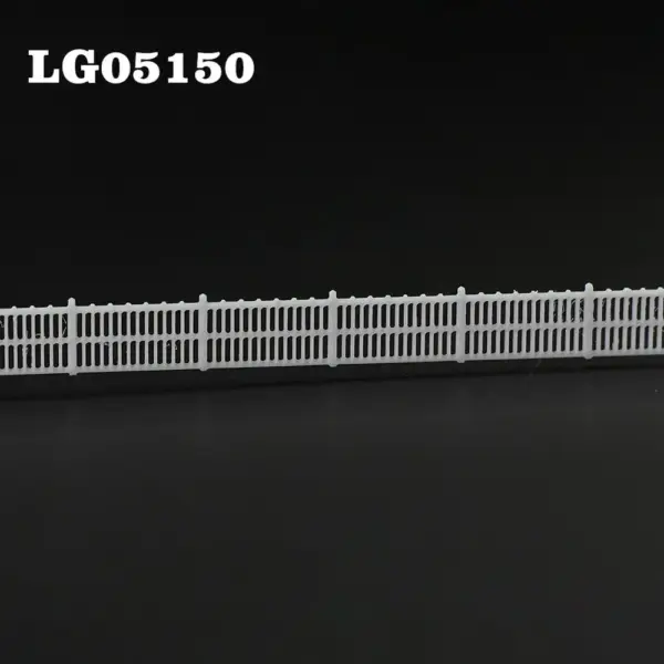 1 Meter N Scale White Model Fence Set - Image 12