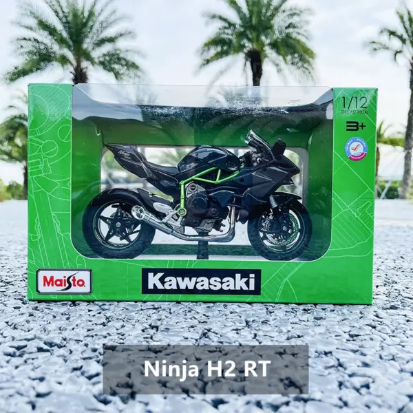 Maisto 1:12 Suzuki Hayabusa Motorcycle Model - Image 13