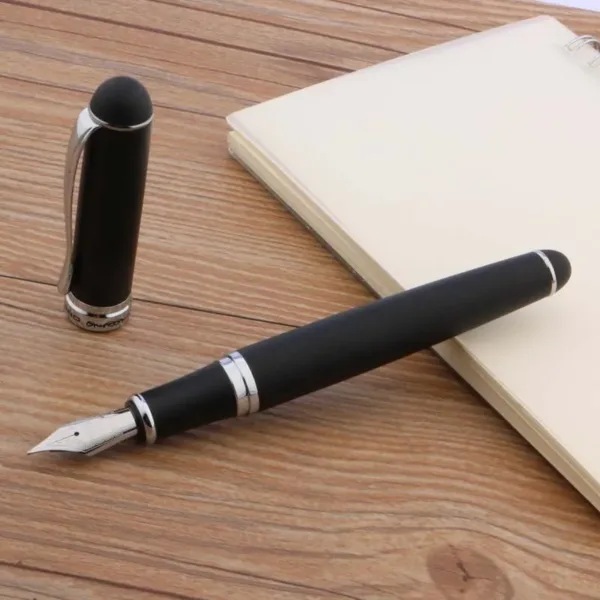 JINHAO X750 0.7mm Fountain Pen Bright Silver - Image 8