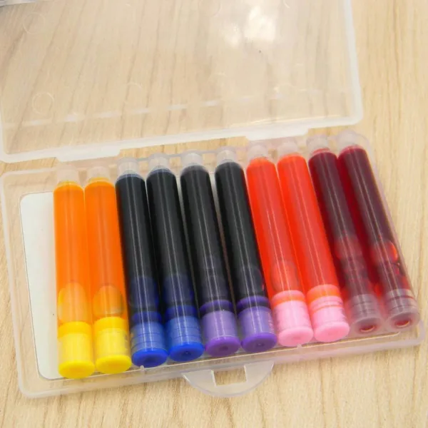 3.4mm Fountain Pen Ink Cartridges Set of 10 - Image 6