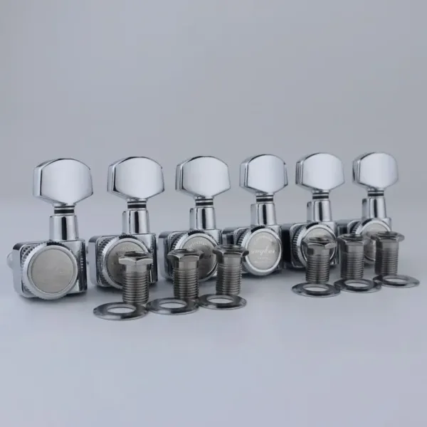 Guyker 6 In-line Locking Tuners 1:18 Ratio - Image 13