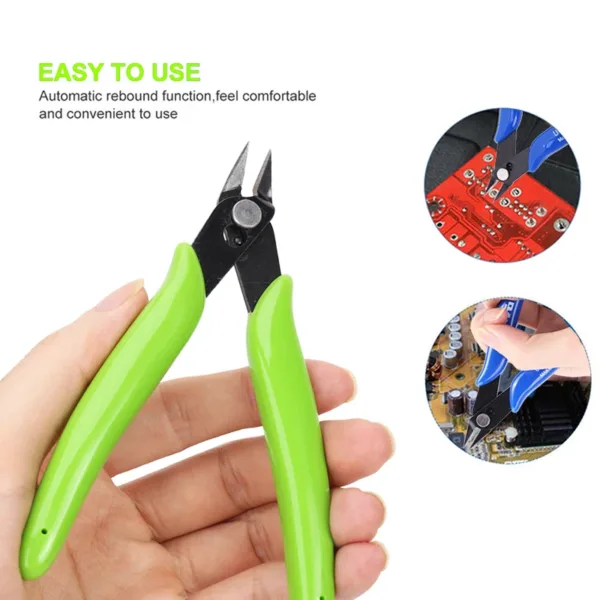 Diagonal Cutting Pliers for Wire and Plastic - Image 4