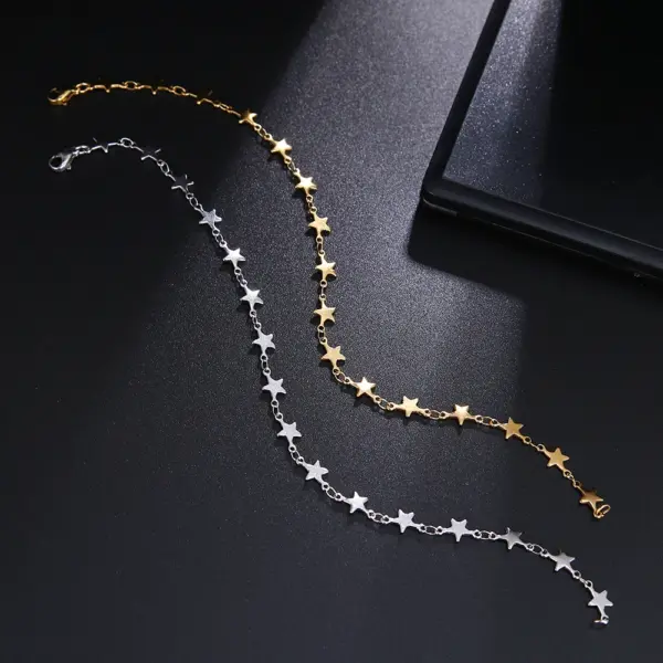 CACANA Stainless Steel Link Chain Bracelet - Image 5