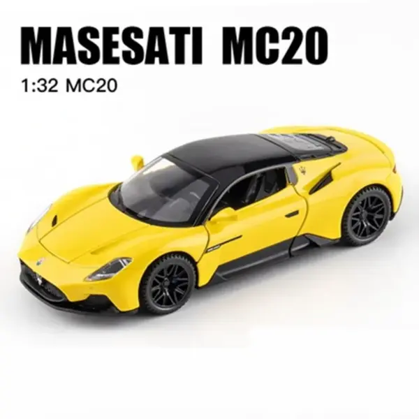 1:32 Maserati MC20 Cabrio Diecast Car Model - Image 8