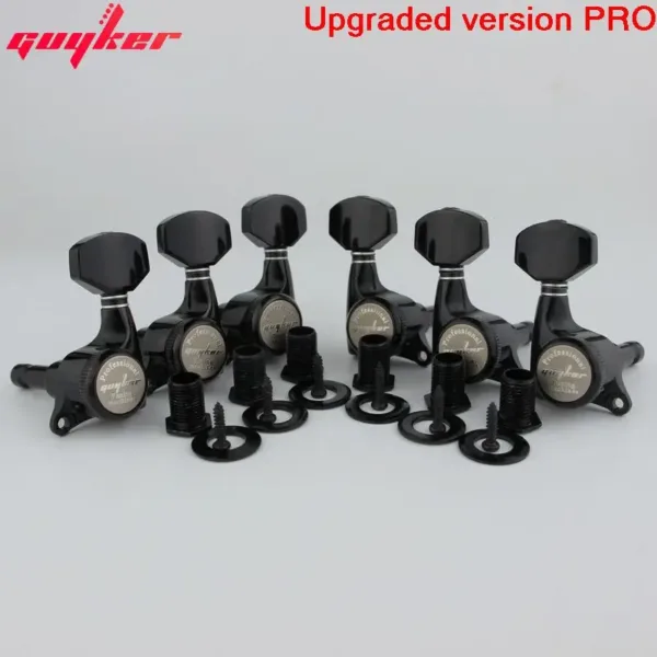 Guyker Black Guitar Locking Tuners Set - Image 5