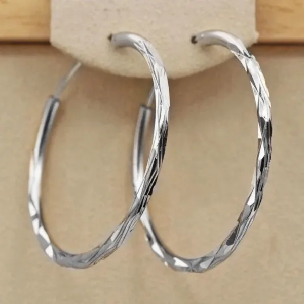 Classic Gold Hoop Earrings for Women - Image 5