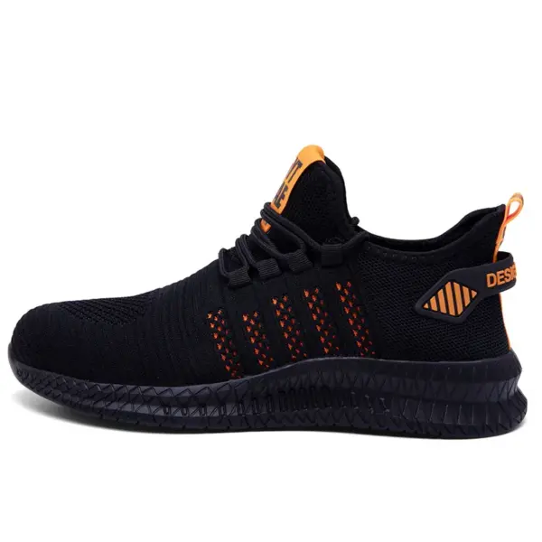 Men's Breathable Steel Toe Safety Work Shoes - Image 8