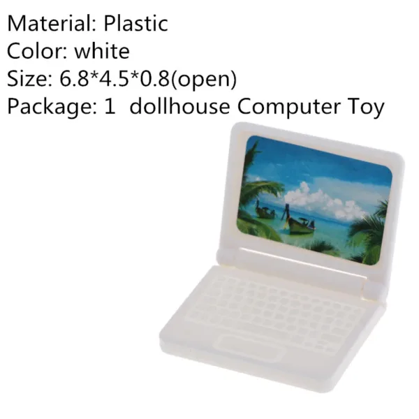 Mini Laptop and Phone Dollhouse Accessories - Image 5