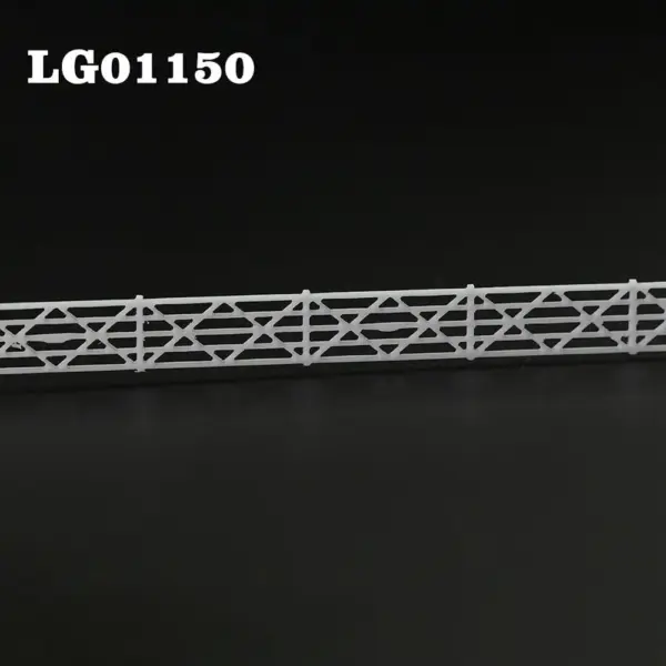 1 Meter N Scale White Model Fence Set - Image 10