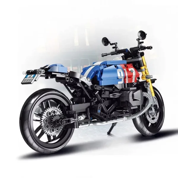 711pcs Motorcycle Building Blocks Model Set - Image 2