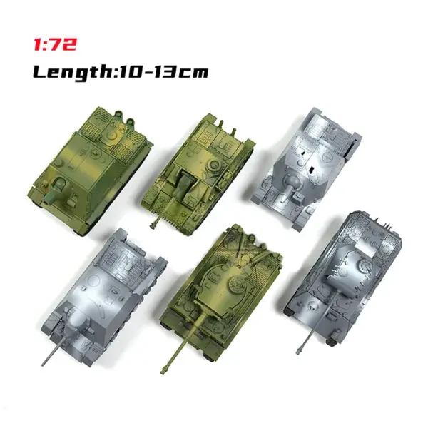 1/72 Scale German Tiger Tank Model Kit - Image 4