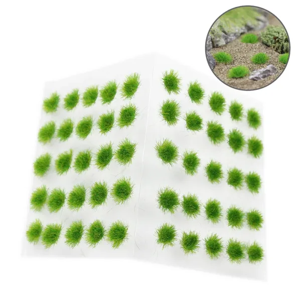 50pcs Grass Clusters for Model Scenery - Image 7