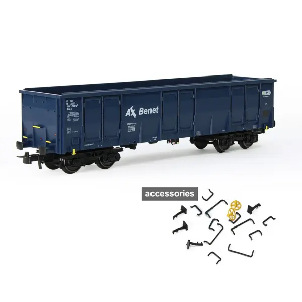 HO Scale High-side Gondola Car Model Train - Image 4