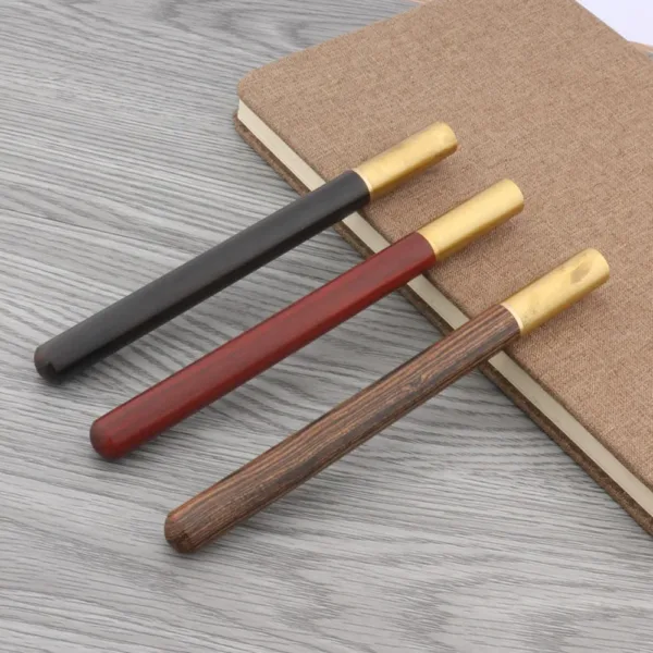 Luxury Wooden Rollerball Pen 0.5mm - Image 3