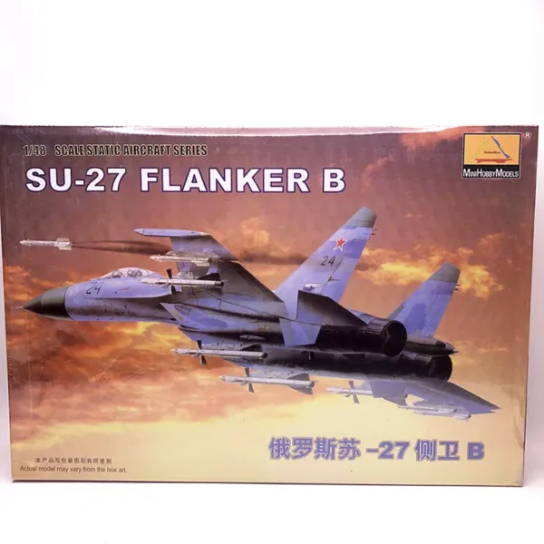 1/48 Scale Su-27 Flanker B Model Kit