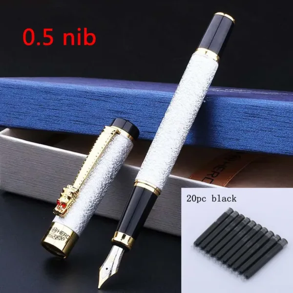 Luxury Metal Fountain Pen 0.5mm 1.0mm - Image 11