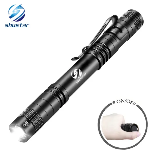 Portable Mini LED Pen Light 1000 Lumens