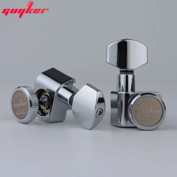 Guyker 6 In-line Locking Tuners 1:18 Ratio - Image 5